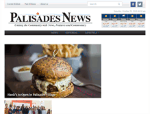 Tablet Screenshot of palisadesnews.com